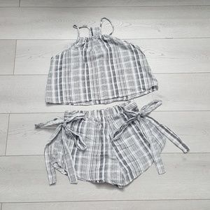 Shein Crop Cami Top and short